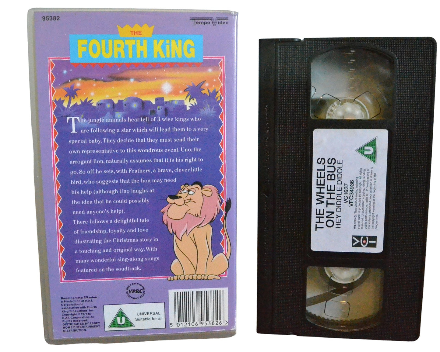 The Fourth King - Tempo Video - 95382 - Children - Pal - VHS-