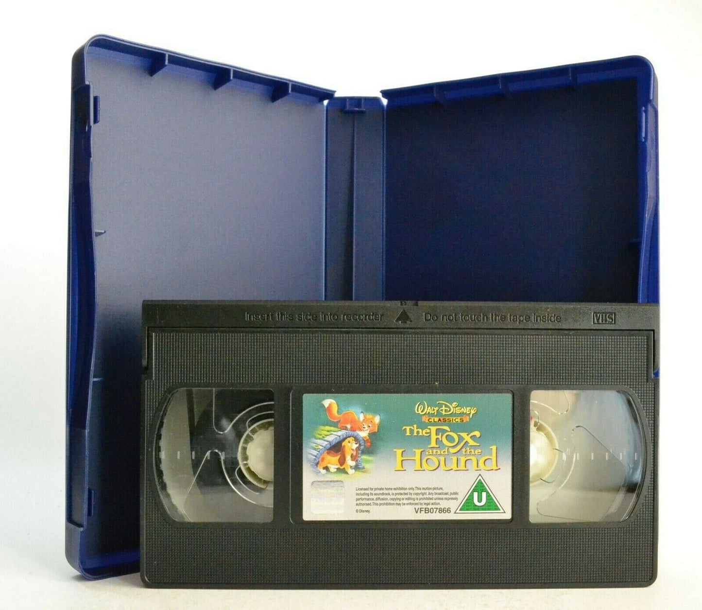 The Fox And The Hound: Disney Classics (1981) - Animated - Children's - Pal VHS-