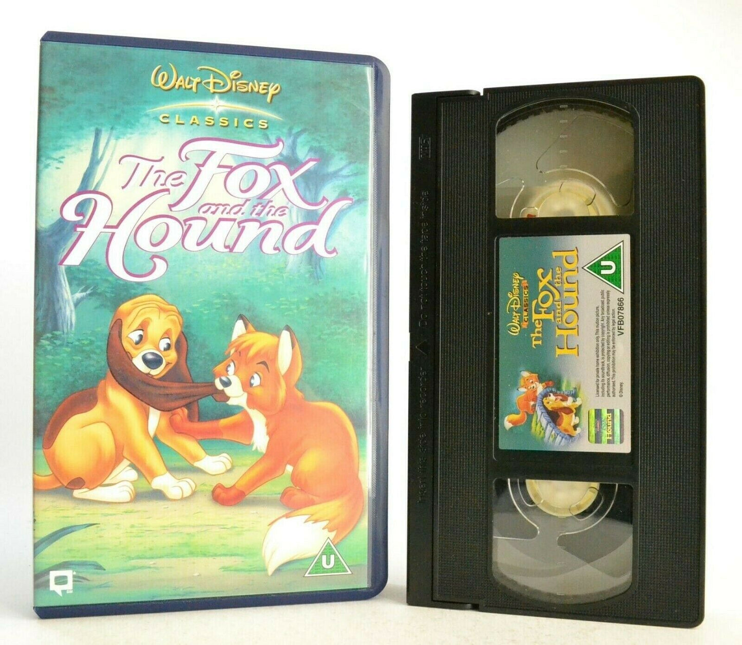 The Fox And The Hound: Disney Classics (1981) - Animated - Children's - Pal VHS-