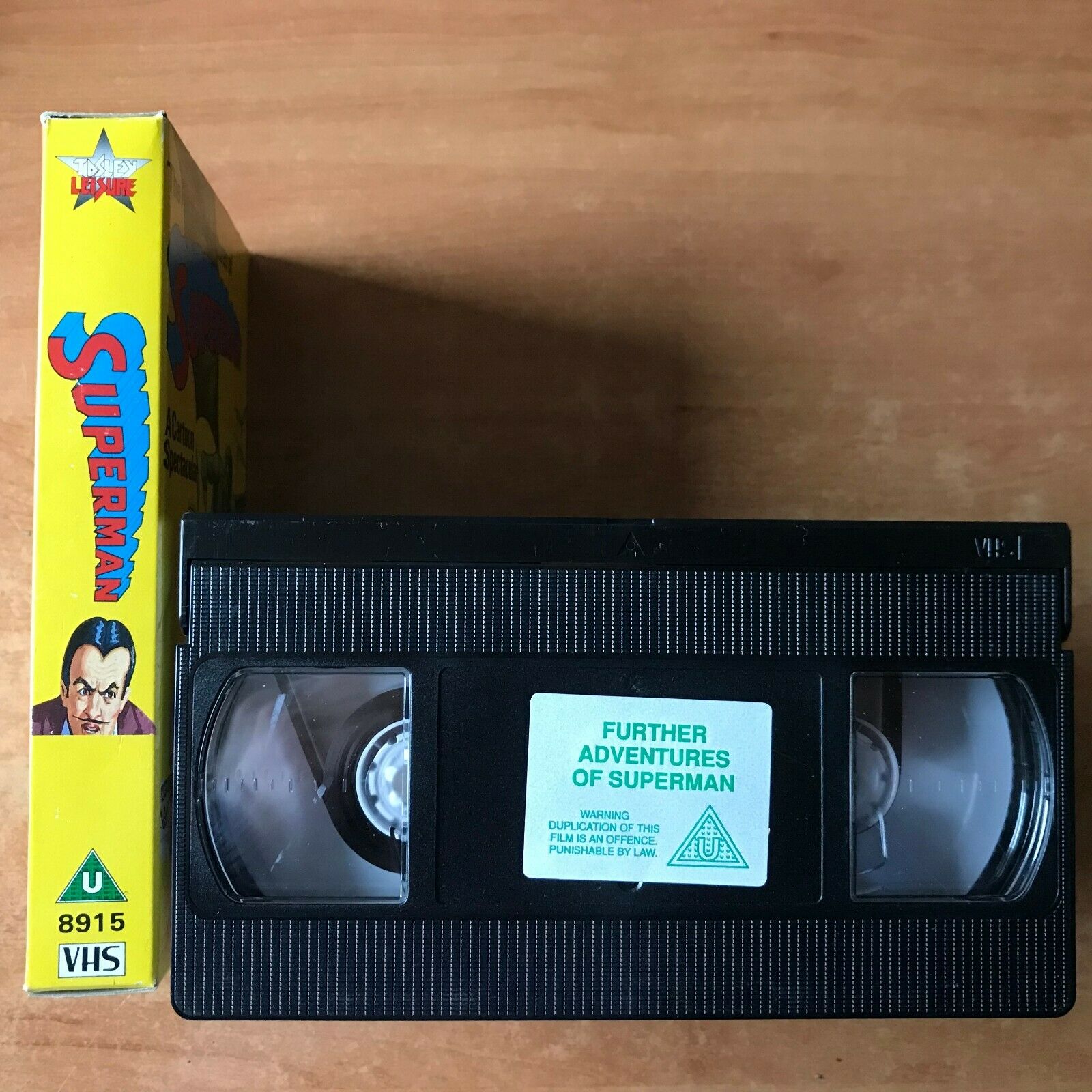 The Further Adventures Of Superman (Vol. 1); [Carton] Animated - Kids - Pal VHS-