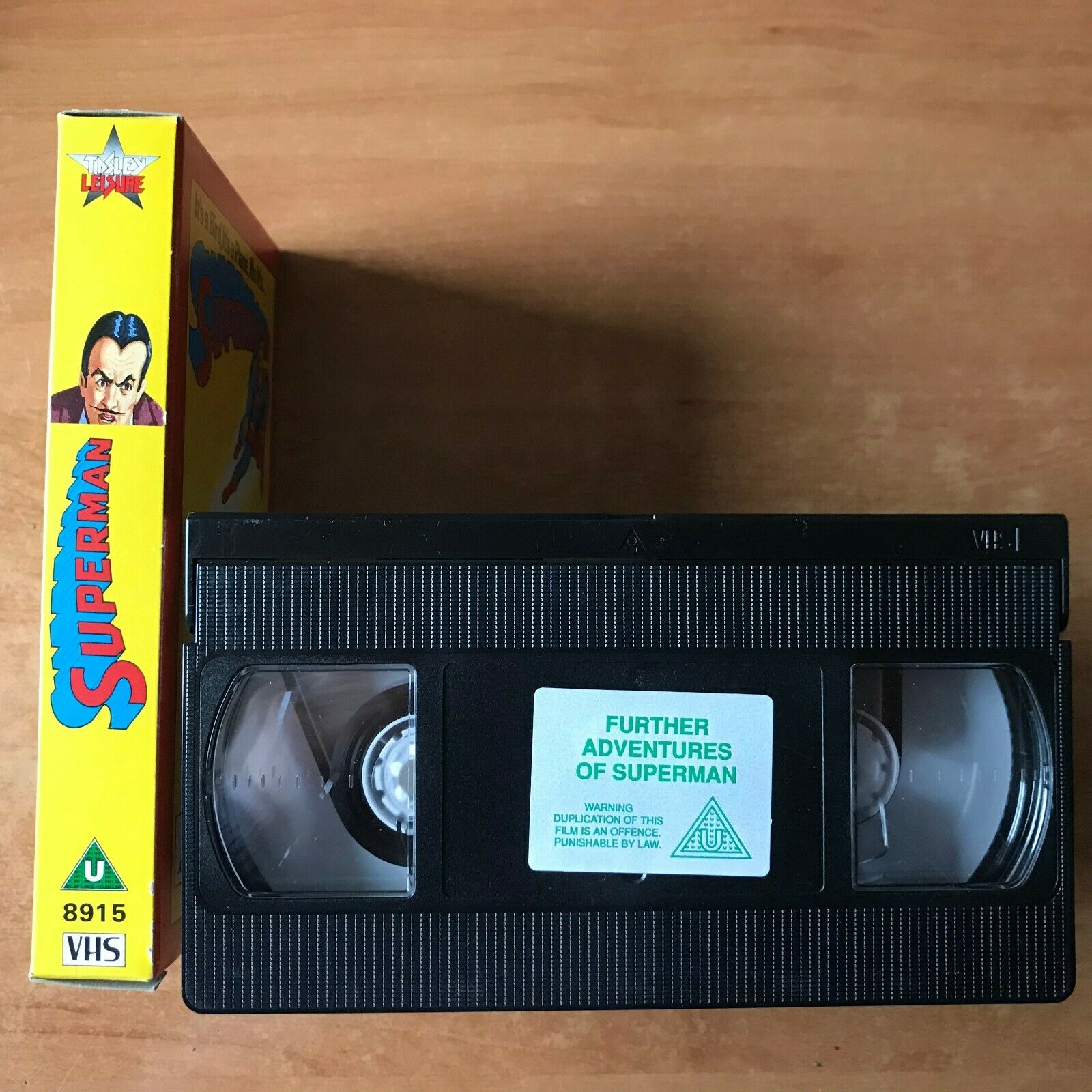 The Further Adventures Of Superman (Vol. 1); [Carton] Animated - Kids - Pal VHS-