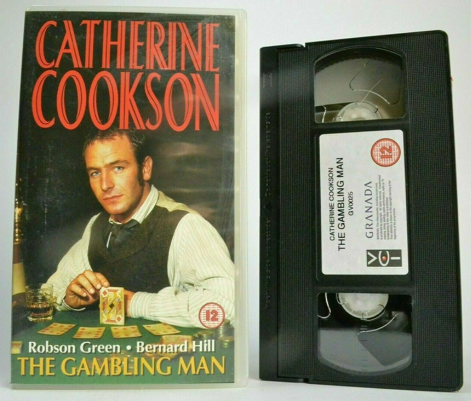 The Gambling Man; [Catherine Cookson] - Drama Miniseries - Robson Green - VHS-