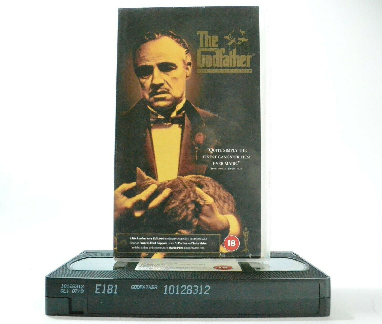 The Godfather: Based On M.Puzo Novel - Crime Drama (1972) - Marlon Brando - VHS-