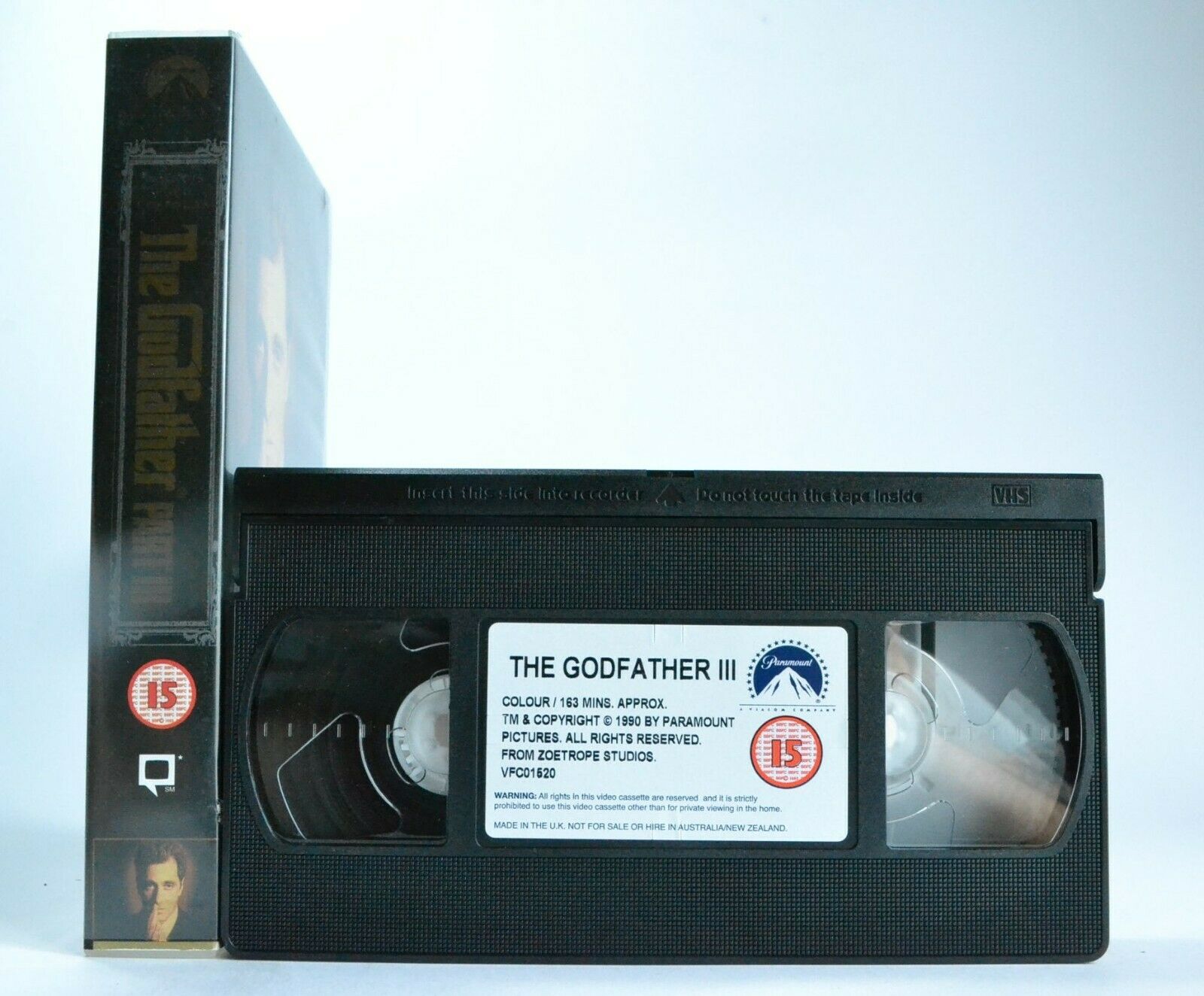 The Godfather, Part 3: Digitally Remastered - Crime Drama - Al Pacino - Pal VHS-