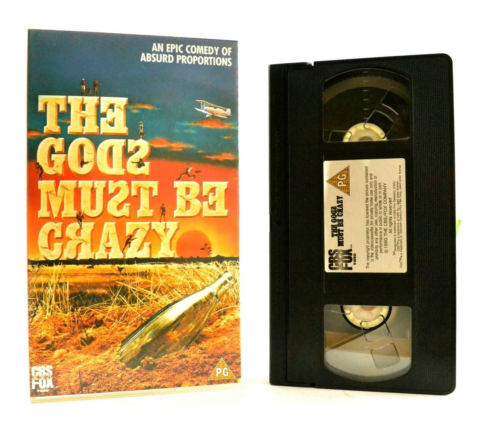 The Gods Must Be Crazy: Film By J.Uys - South African Comedy (1980) - Pal VHS-