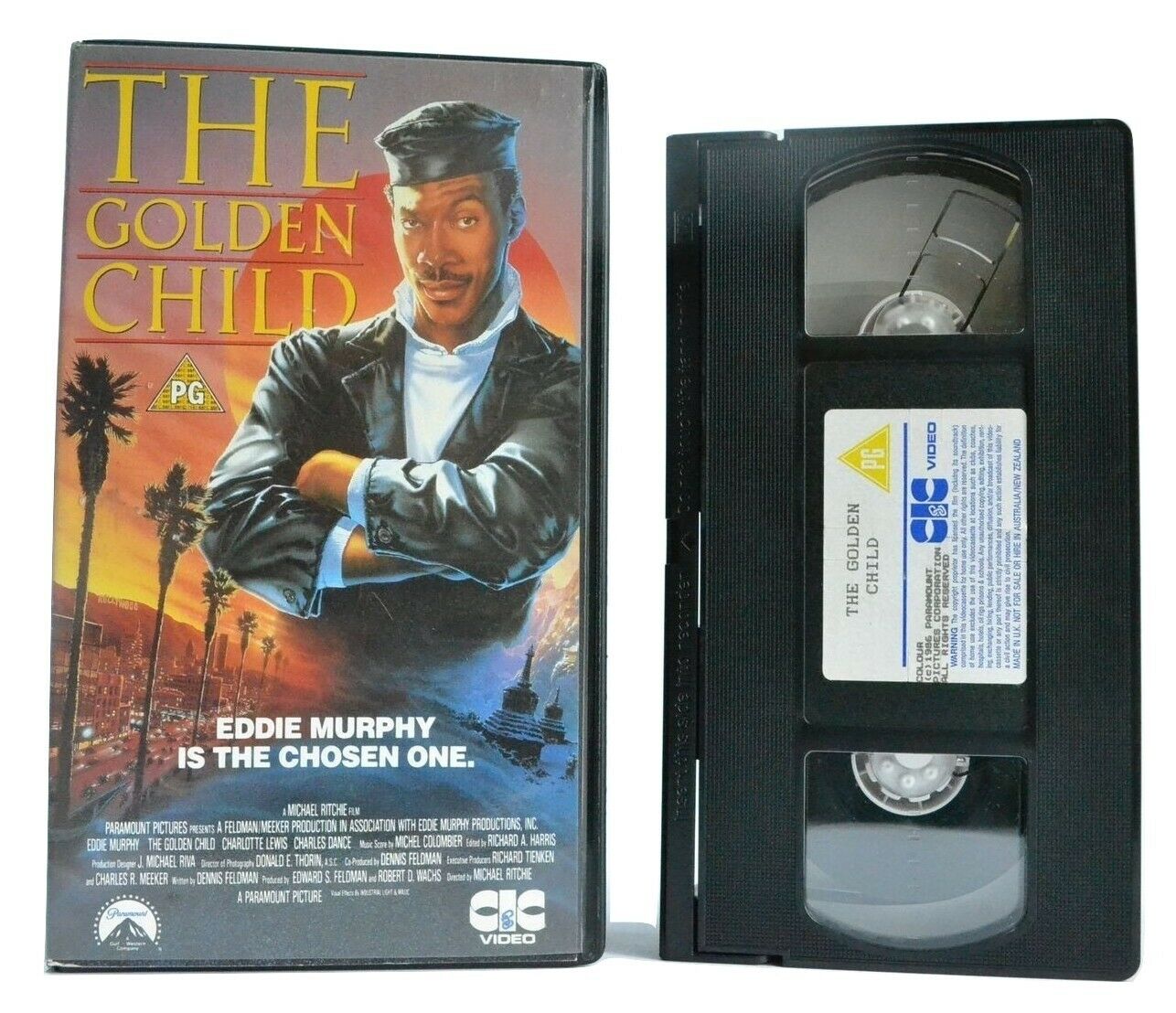 The Golden Child (1986): Eddie Murphy Is The Chosen One - Fantasy Comedy - VHS-