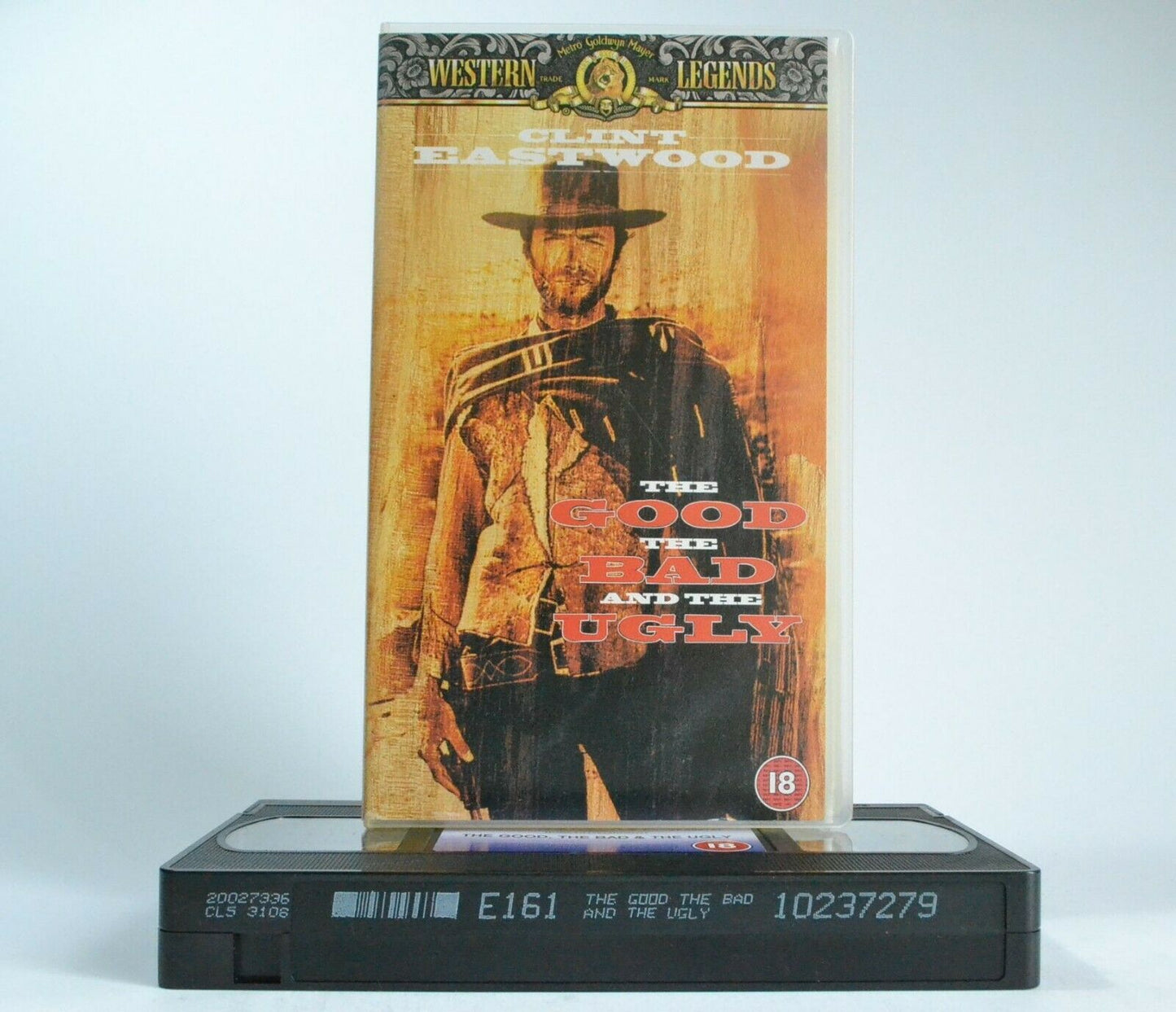 The Good, The Bad And The Ugly: Italian Spaghetti Western - C.Eastwood - Pal VHS-