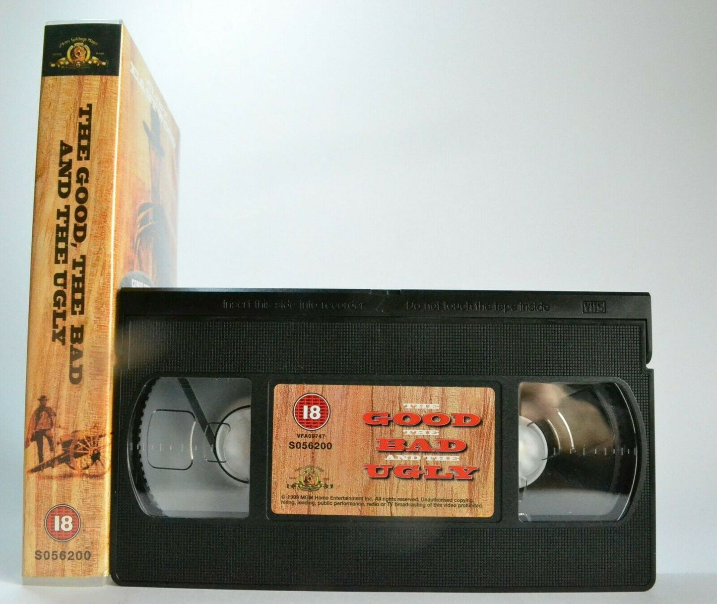 The Good, The Bad And The Ugly [Sergio Leone]: Western - Clint Eastwood - VHS-