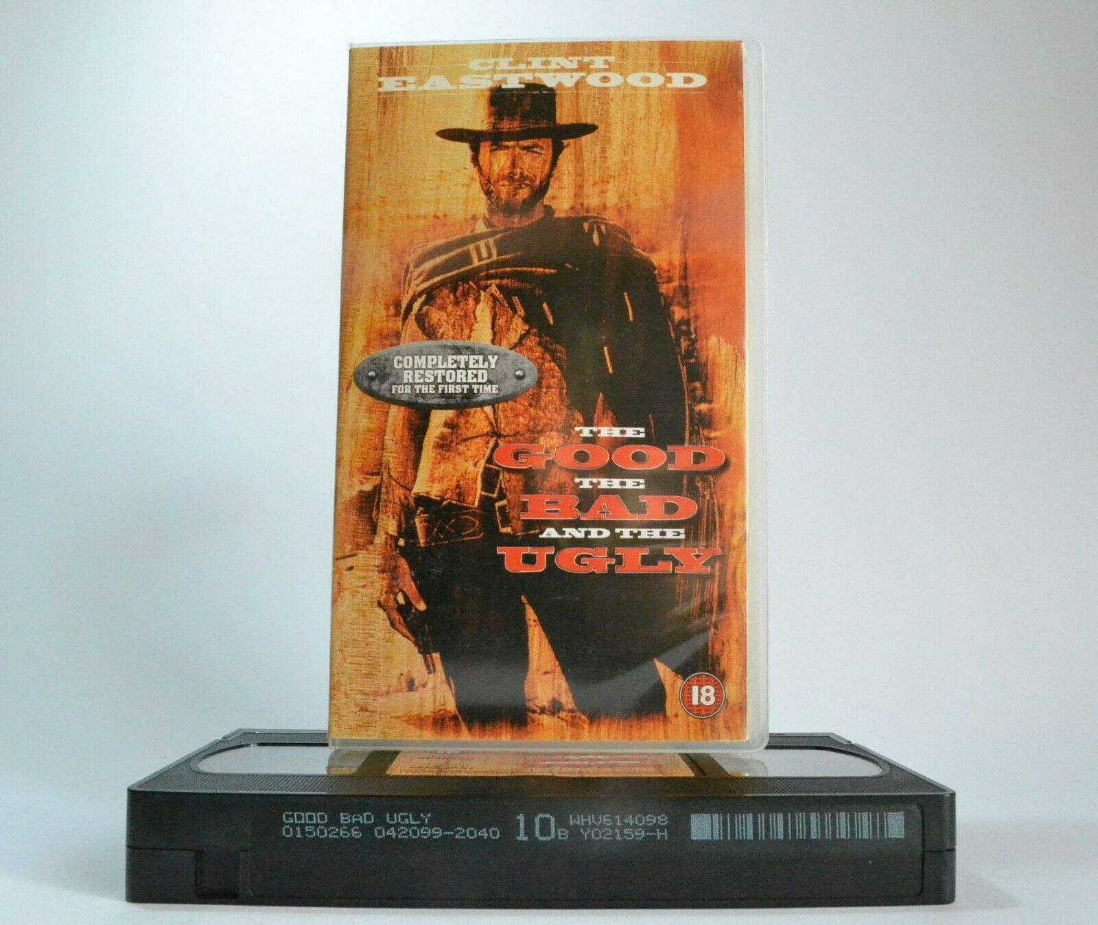 The Good, The Bad And The Ugly [Sergio Leone]: Western - Clint Eastwood - VHS-