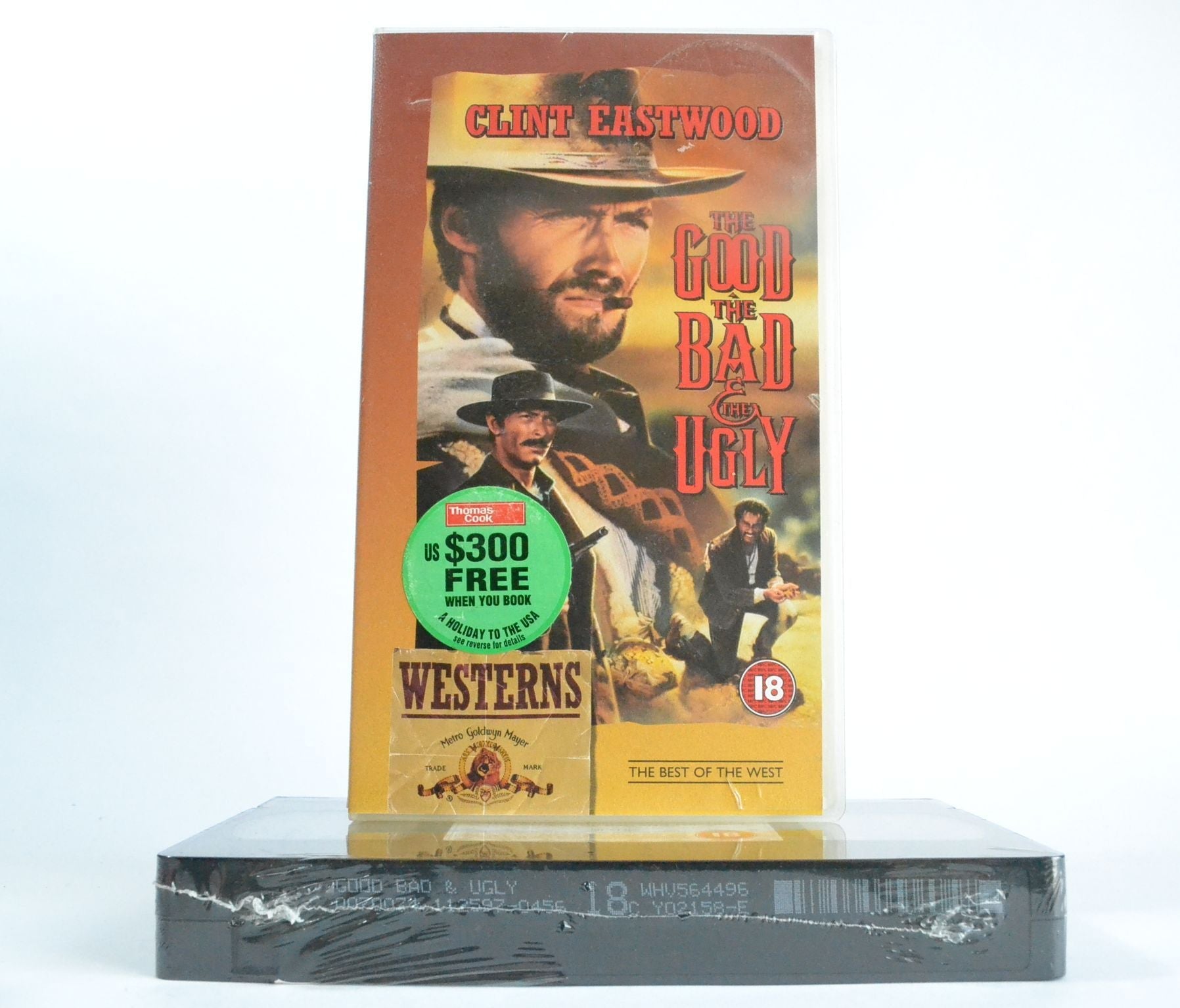 The Good The Bad And The Ugly: Western [Comedy] Clint Eastwood (New Sealed) VHS-