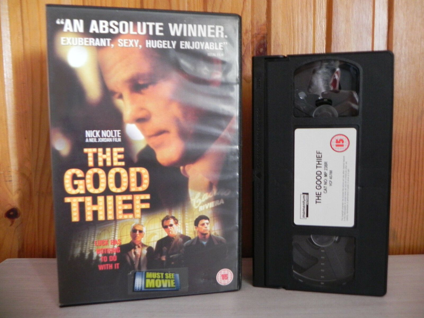 The Good Thief - Nick Nolte - At His Best - Crime Action - Ex-Rental - Pal - VHS-