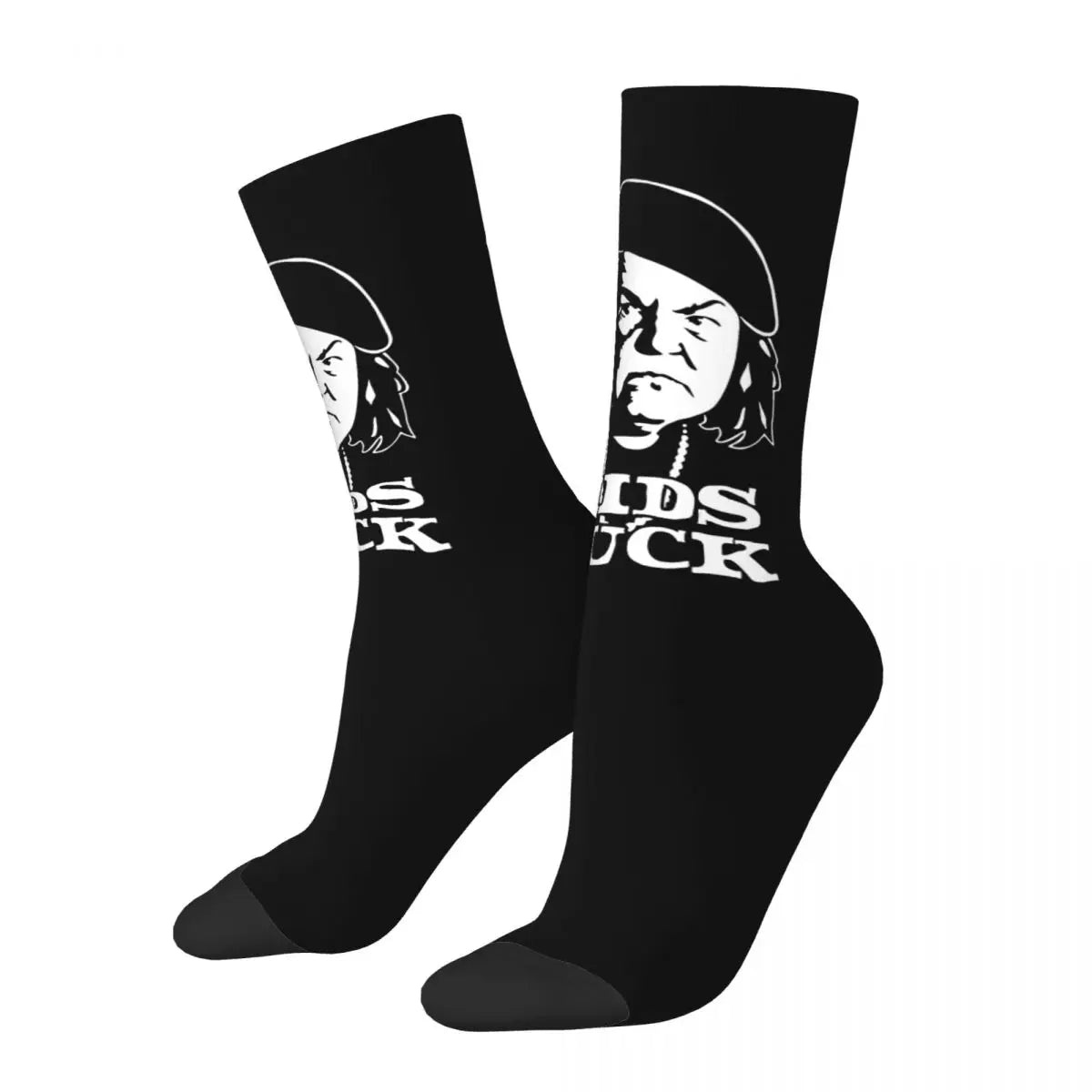 The Goonies TV Series Casual Socks - New Male & Kids Graphic - Unisex Women's Spring to Winter-WHITE-One Size-