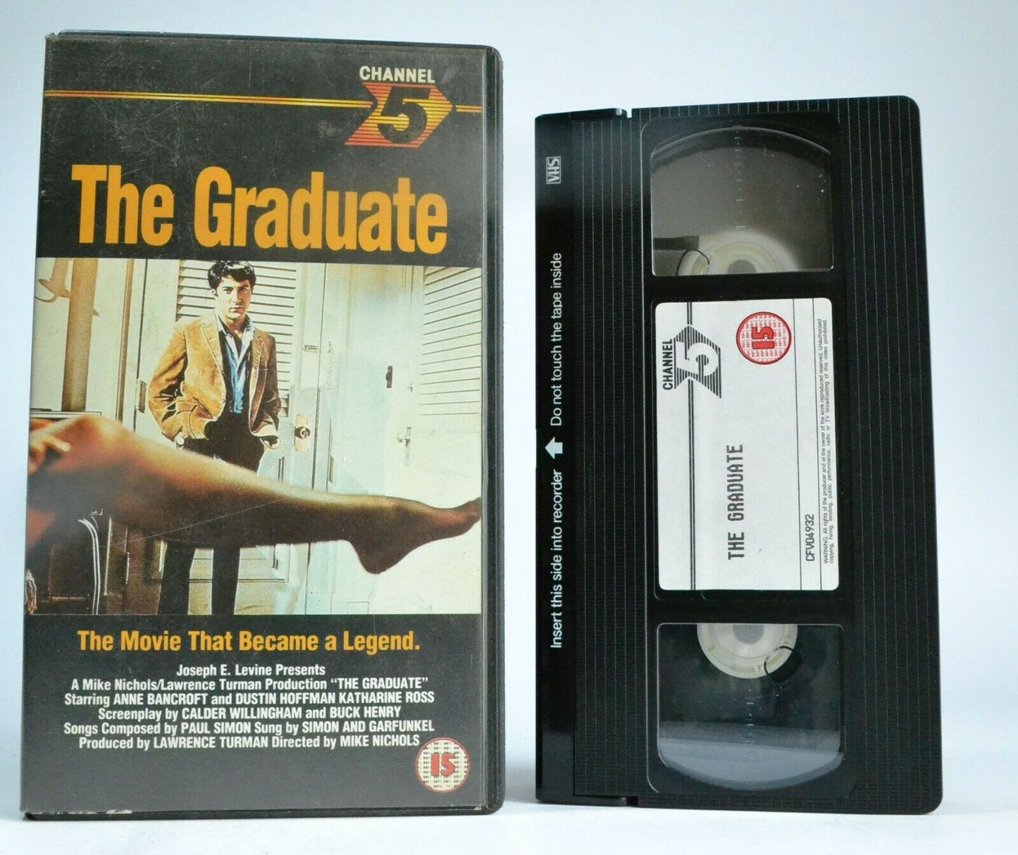 The Graduate (1967): Mom/Daughter Love Triangle - Anne Bancroft/D.Hoffman - VHS-