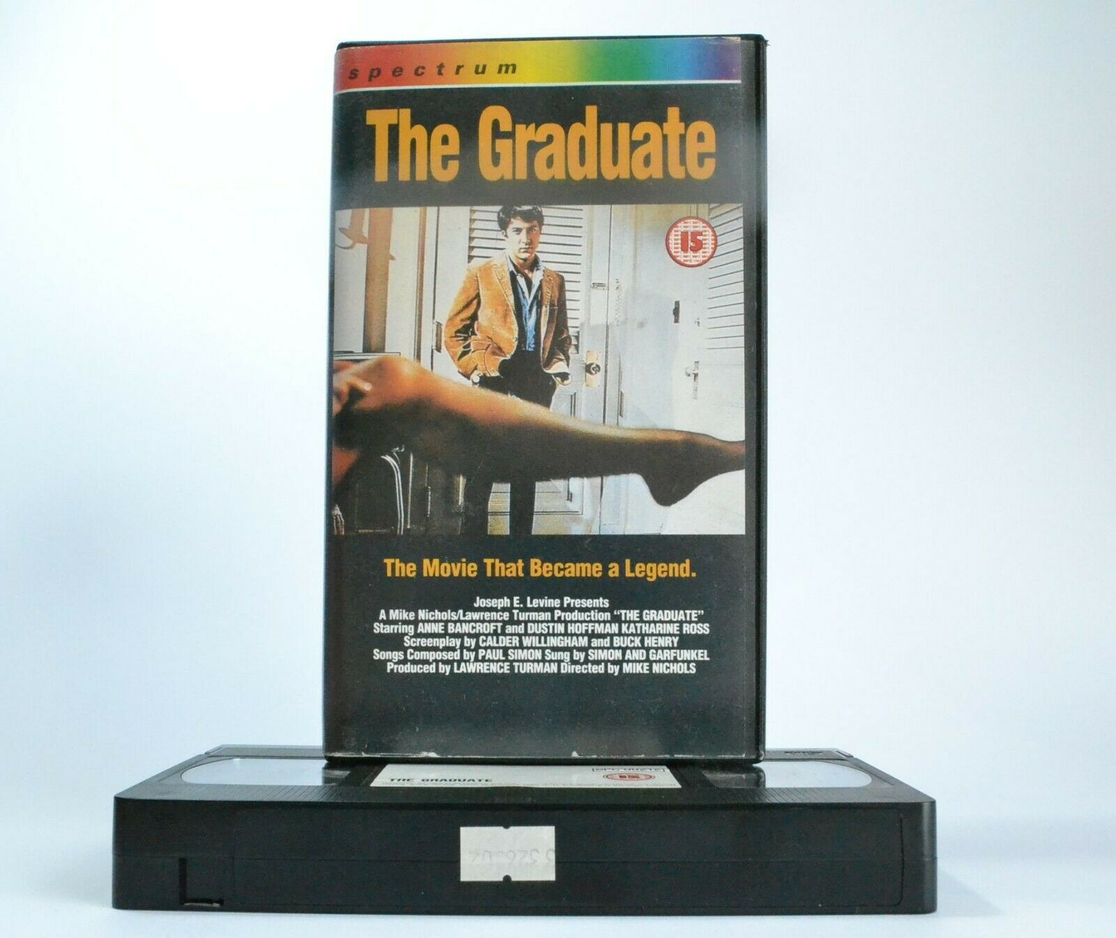 The Graduate (Spectrum): (1967) Romantic Drama Comedy - Dustin Hoffman - Pal VHS-