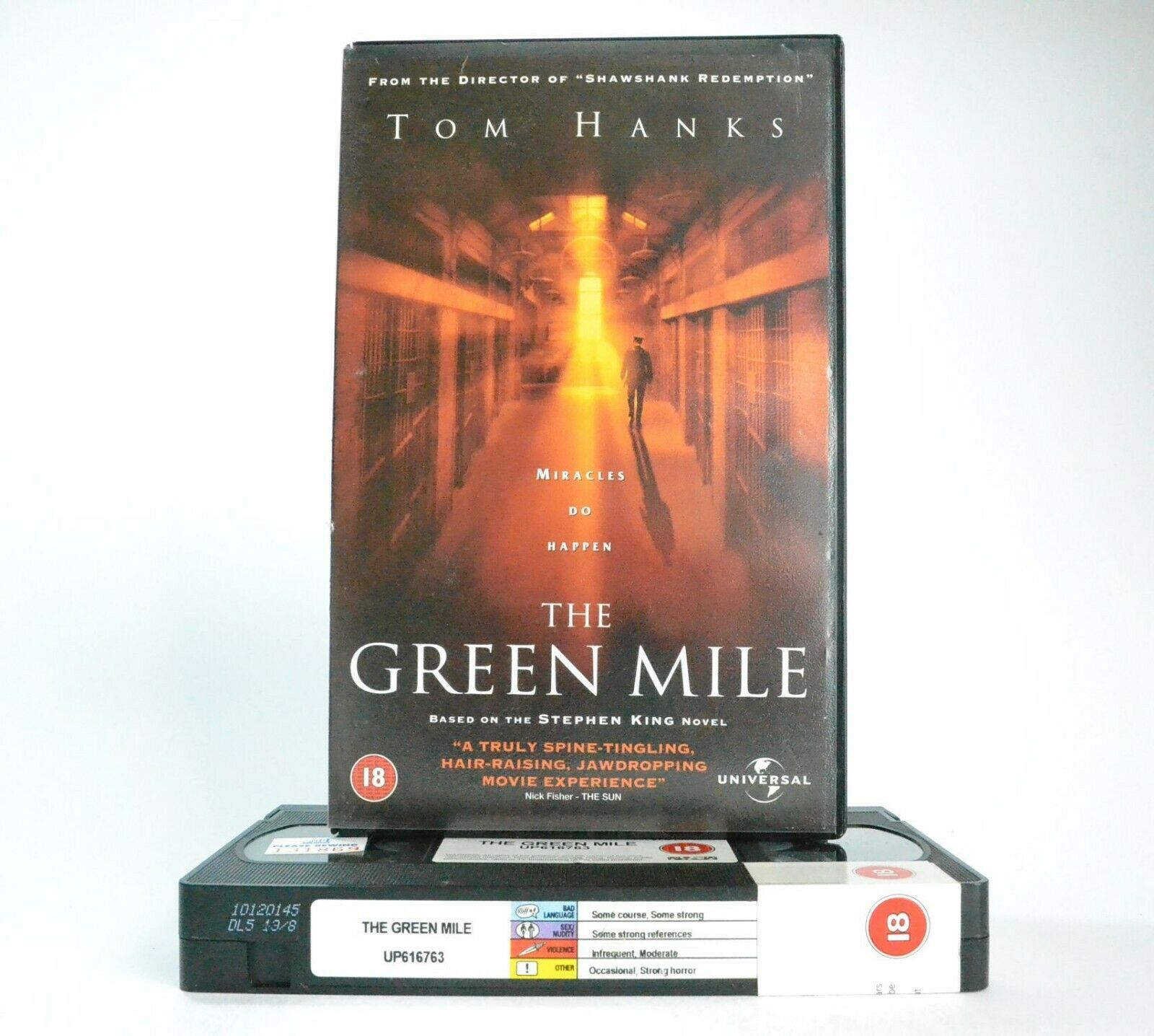 The Green Mile: Based On S.King Novel - Drama - Large Box - Tom Hanks - Pal VHS-