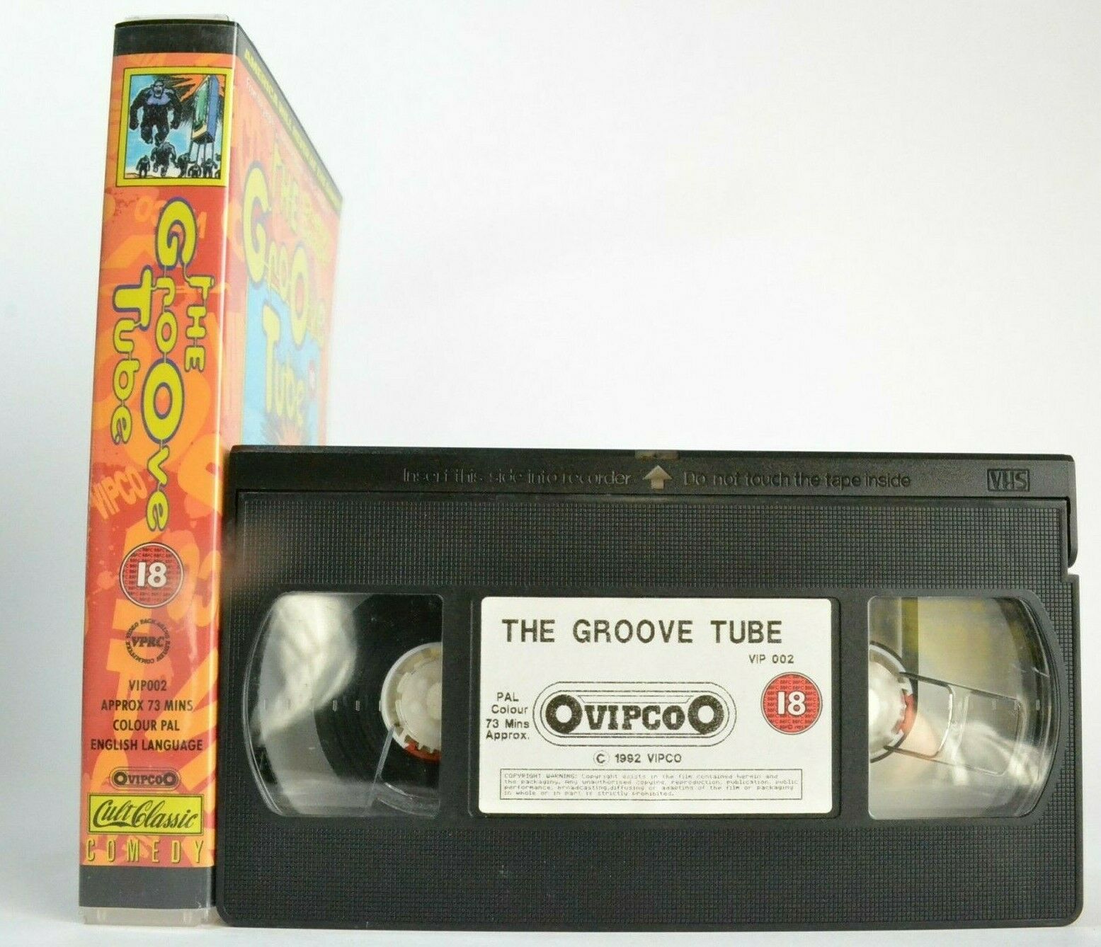 The Groove Tube: T.V. Show - New York City - Surrealism - Chevy Chase - Pal VHS-