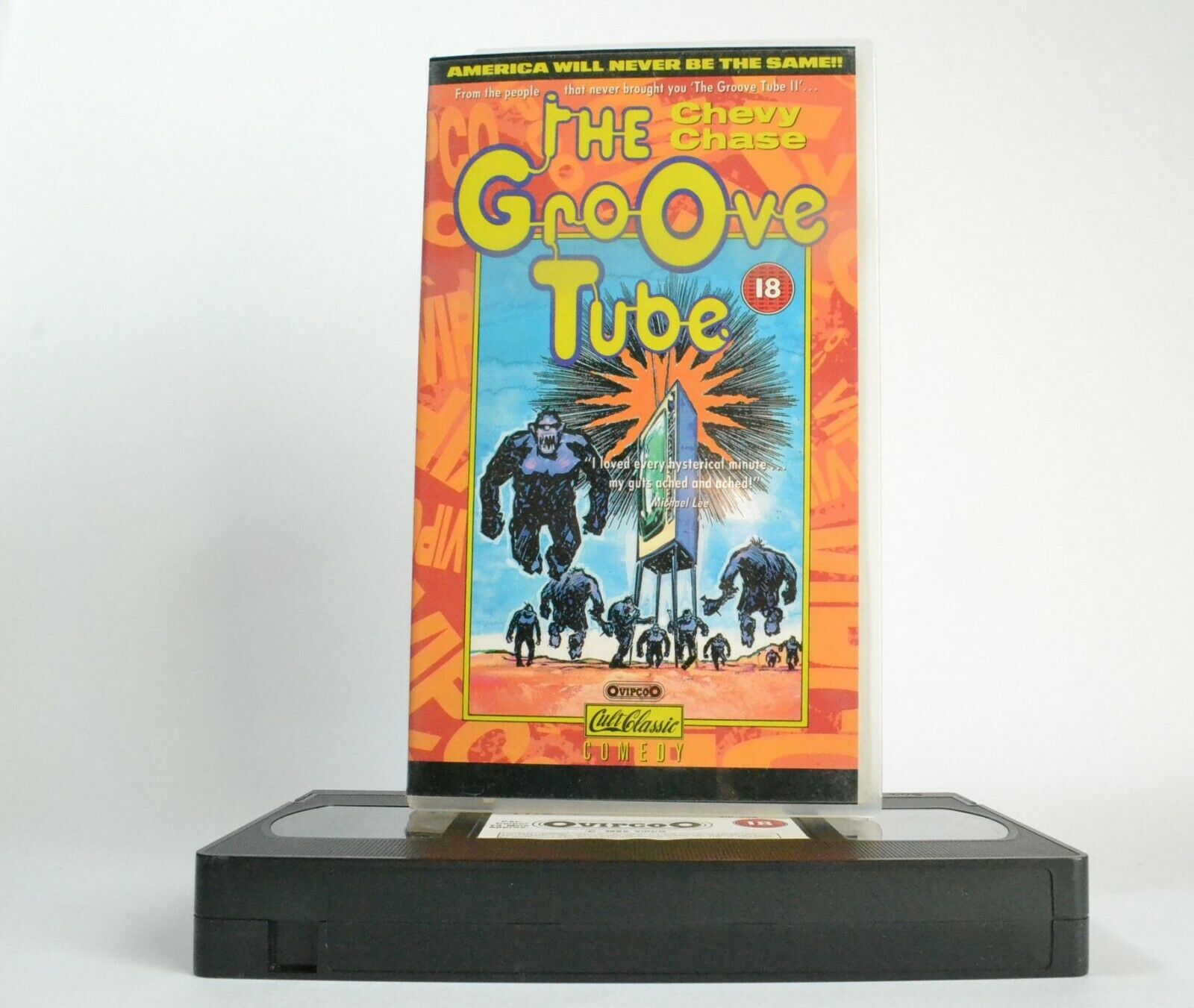 The Groove Tube: T.V. Show - New York City - Surrealism - Chevy Chase - Pal VHS-