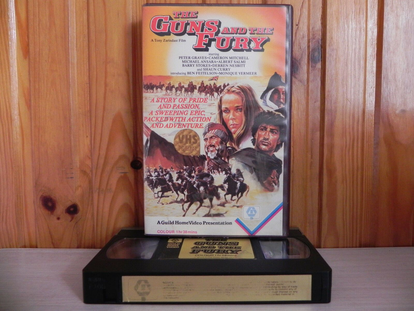 The Guns And The Fury - Graves - Guild - 1900's Western Drama - Pre-Cert - VHS-