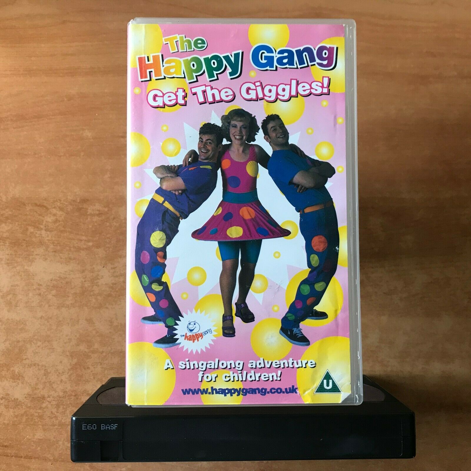 The Happy Gang: Get The Giggles: "Apples And Bananass" - Singalong - Kids - VHS-