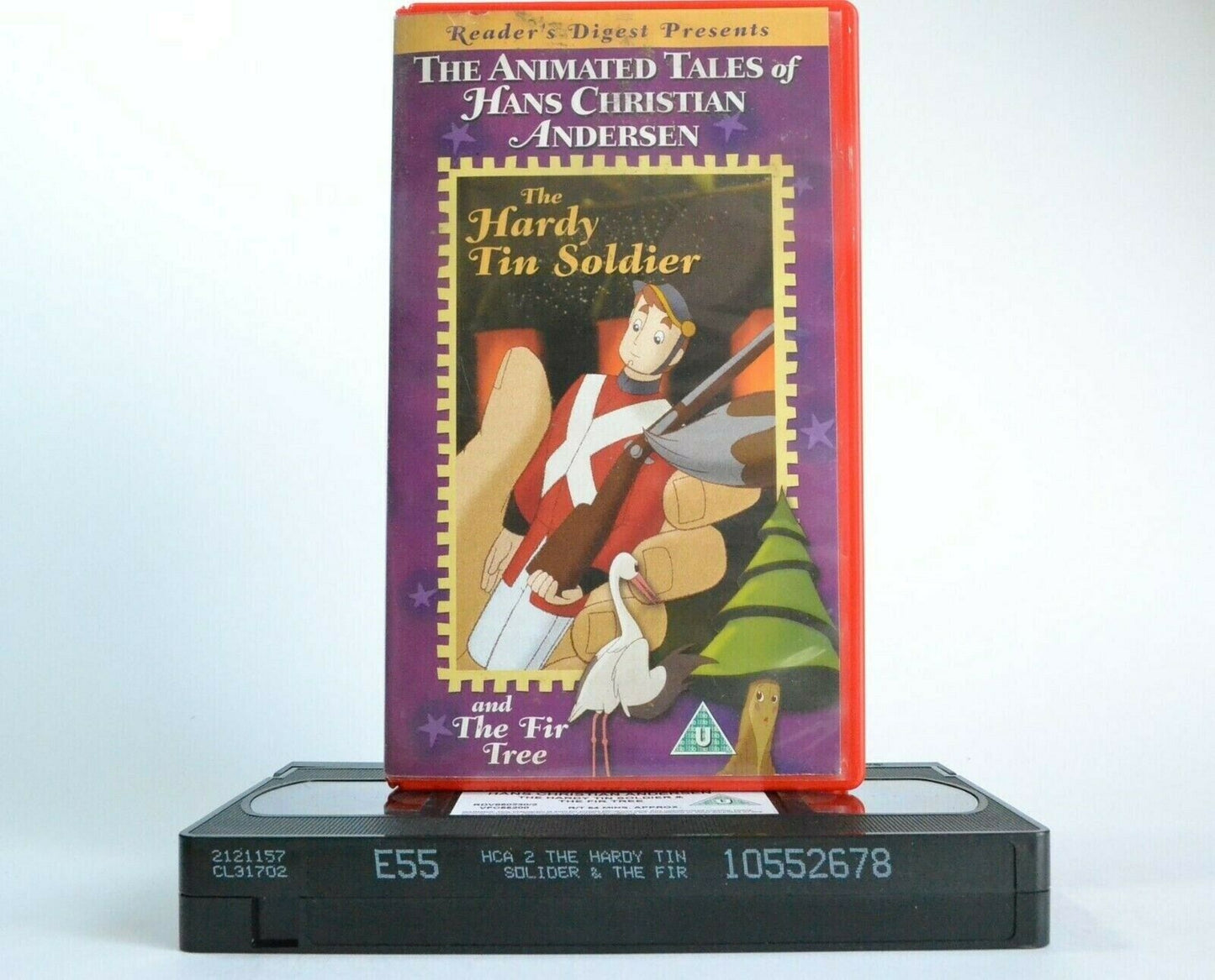 The Hardy Tin Soldier:T By H.C.Andersen Fairy Tale - Animated - Children's - VHS-