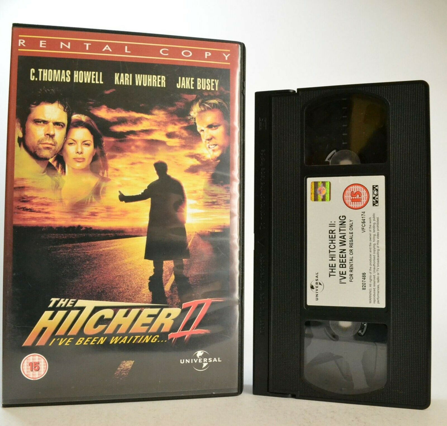 The Hitcher 2: I've Been Waiting - Thriller (2003) - Large Box - Ex-Rental - VHS-