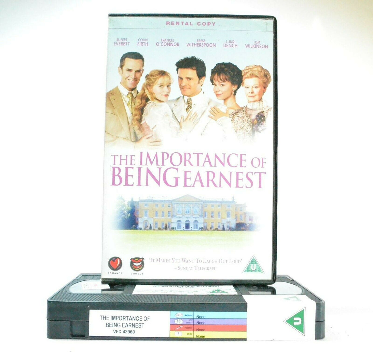 The Importance Of Being Earnest: Oscar Wilde - Large Box - C.Firth/J.Dench - VHS-