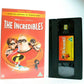 The Incredibles: Disney/PIXAR - Computer Animated - Large Box - Kids - Pal VHS-