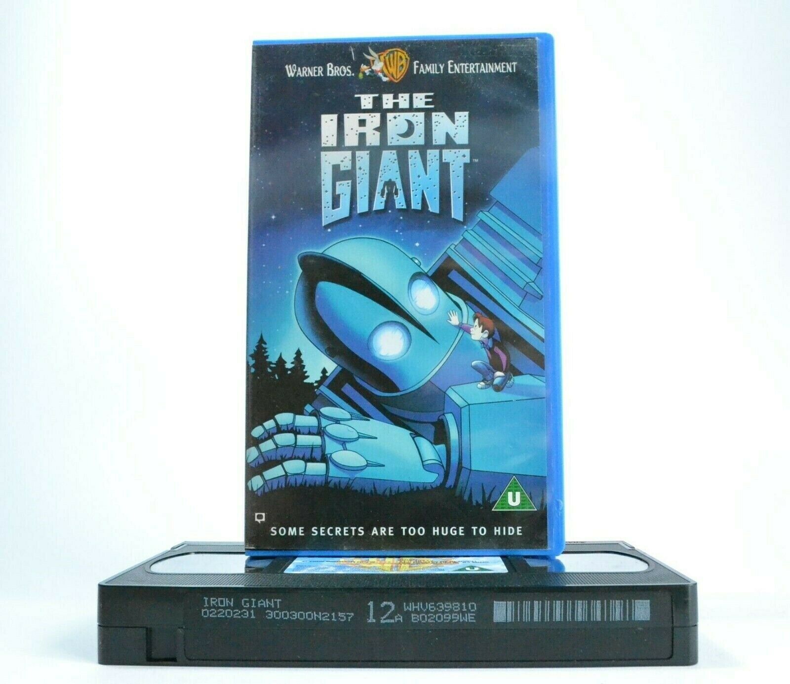 The Iron Giant: (1999) Warner Bros - Sci-Fi/Animated Adventure - Kids - Pal VHS-