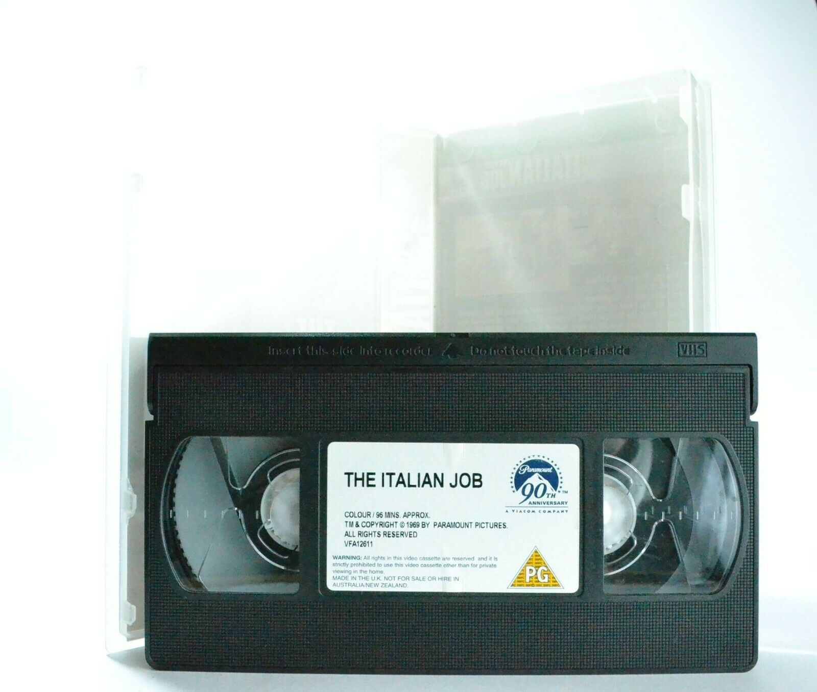 The Italian Job: (1969) Action Classic - Michael Caine/Noel Coward - Pal VHS-