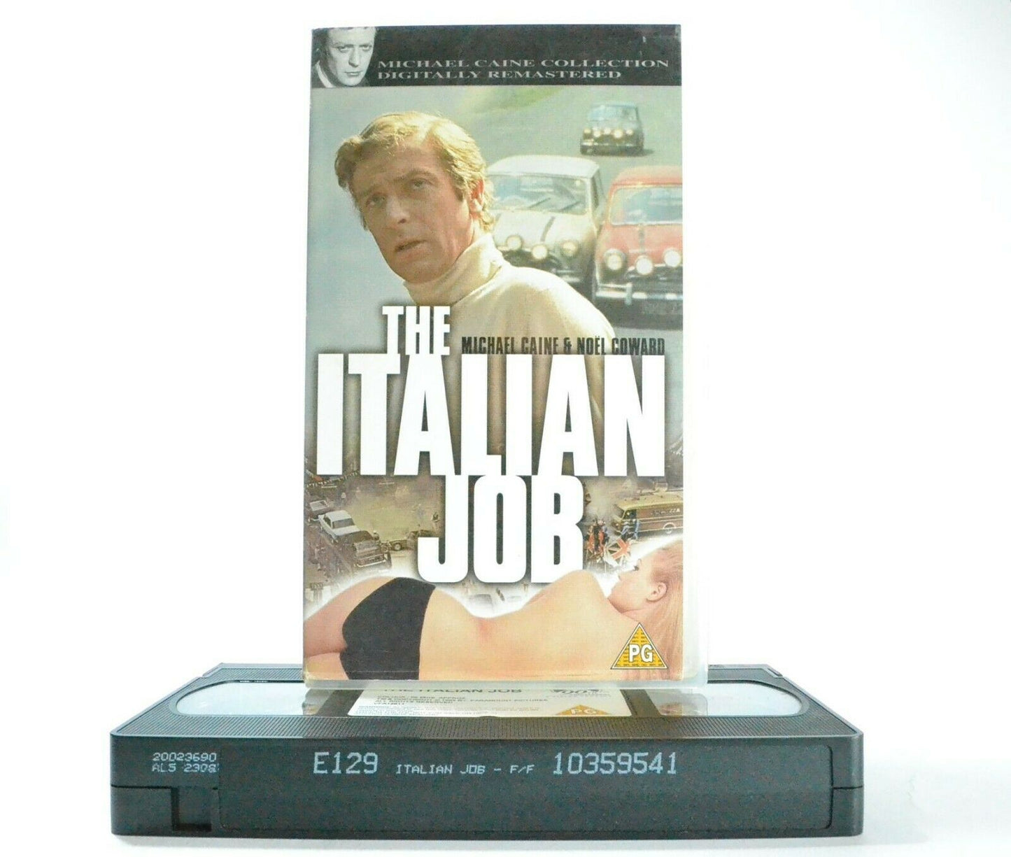 The Italian Job: (1969) Action Classic - Michael Caine/Noel Coward - Pal VHS-