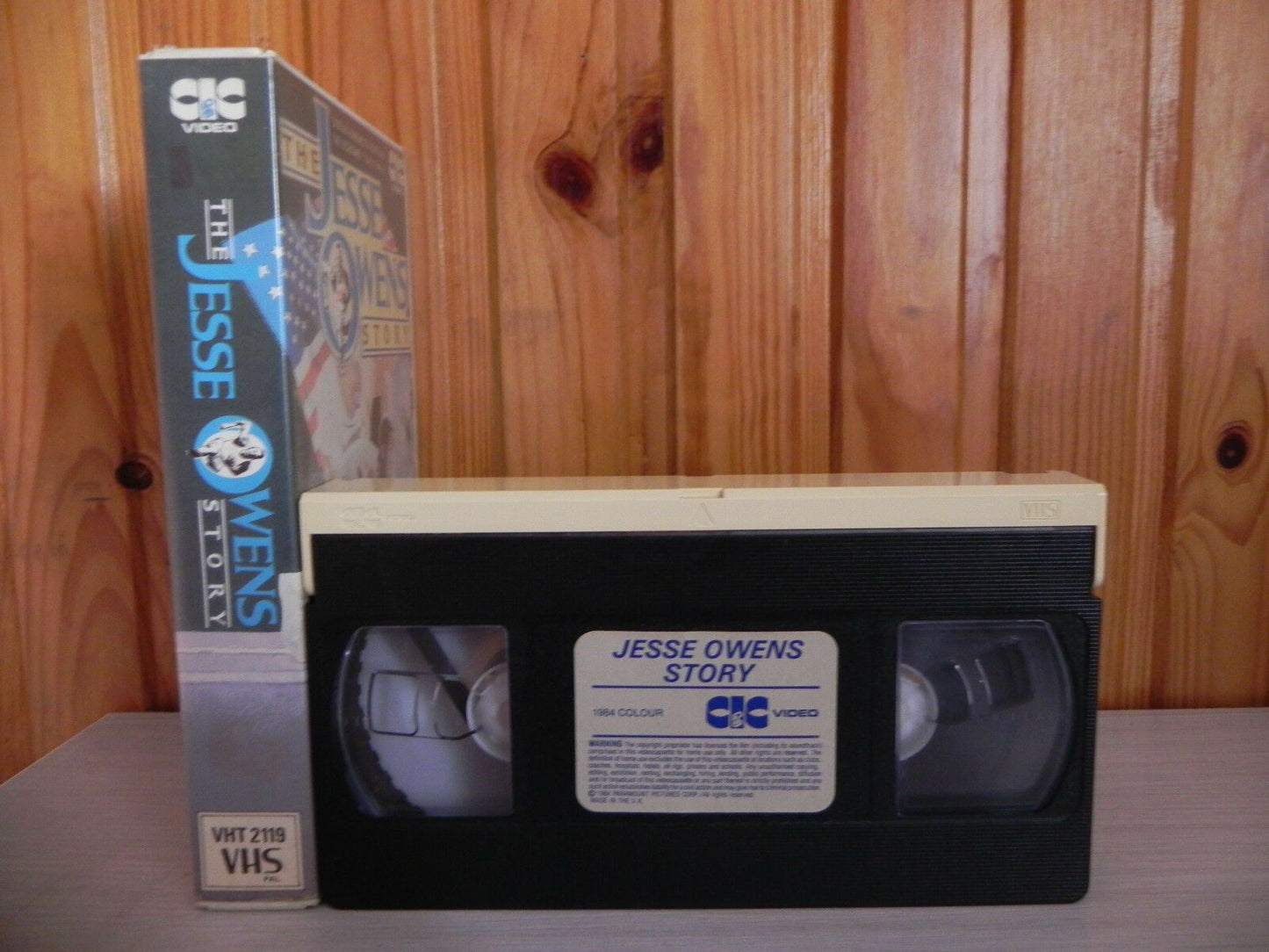 The Jesse Owens Story - Sports - Original 1984 Video - CIC Release - 2119 - VHS-