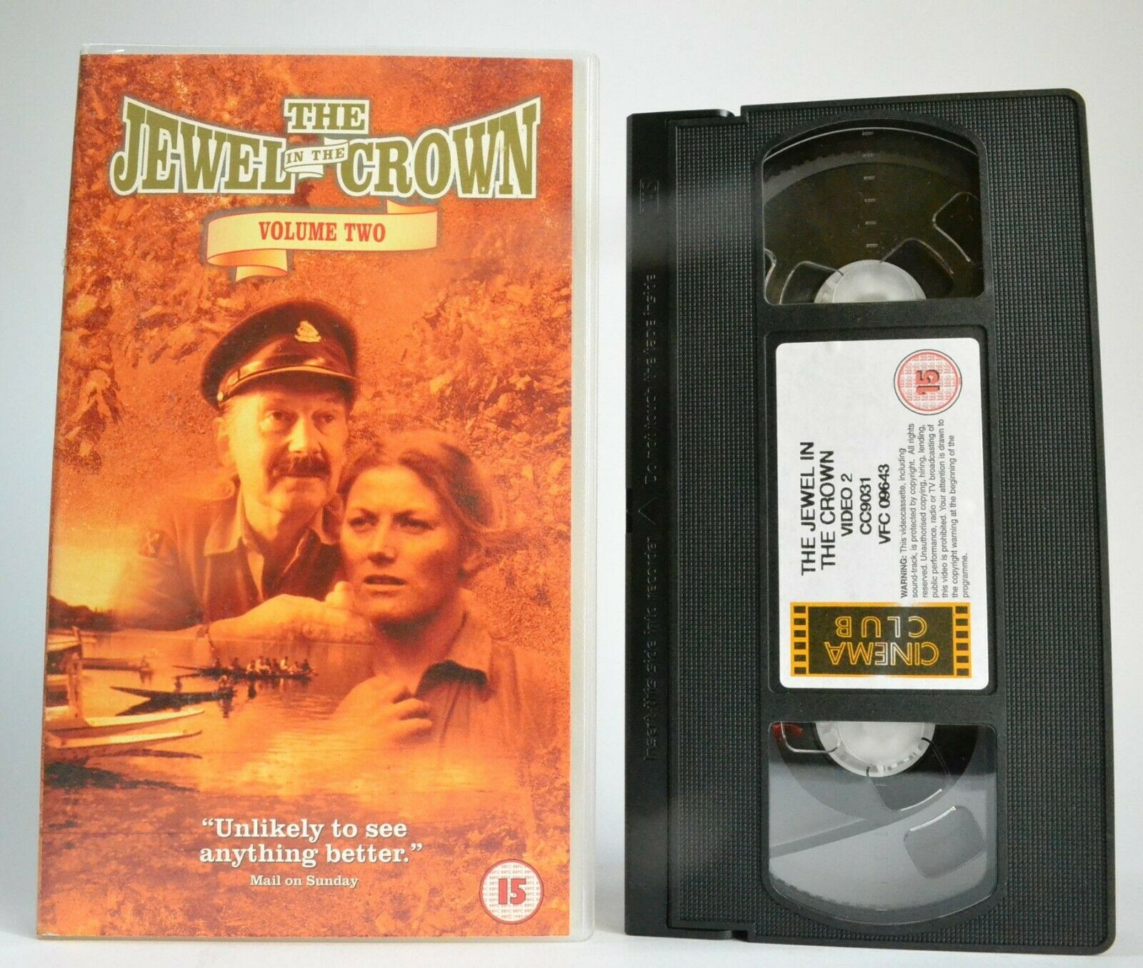 The Jewel In The Crown (vol.2); [Paul Scott] 'Ordeal By Fire' - Drama - Pal VHS-