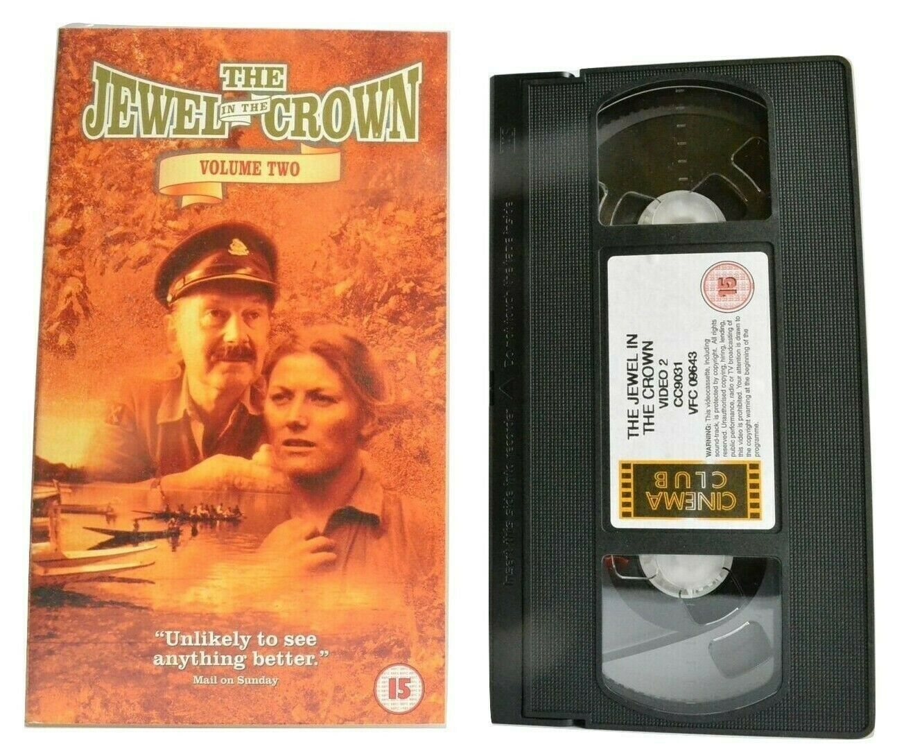 The Jewel In The Crown (vol.2); [Paul Scott] 'Ordeal By Fire' - Drama - Pal VHS-