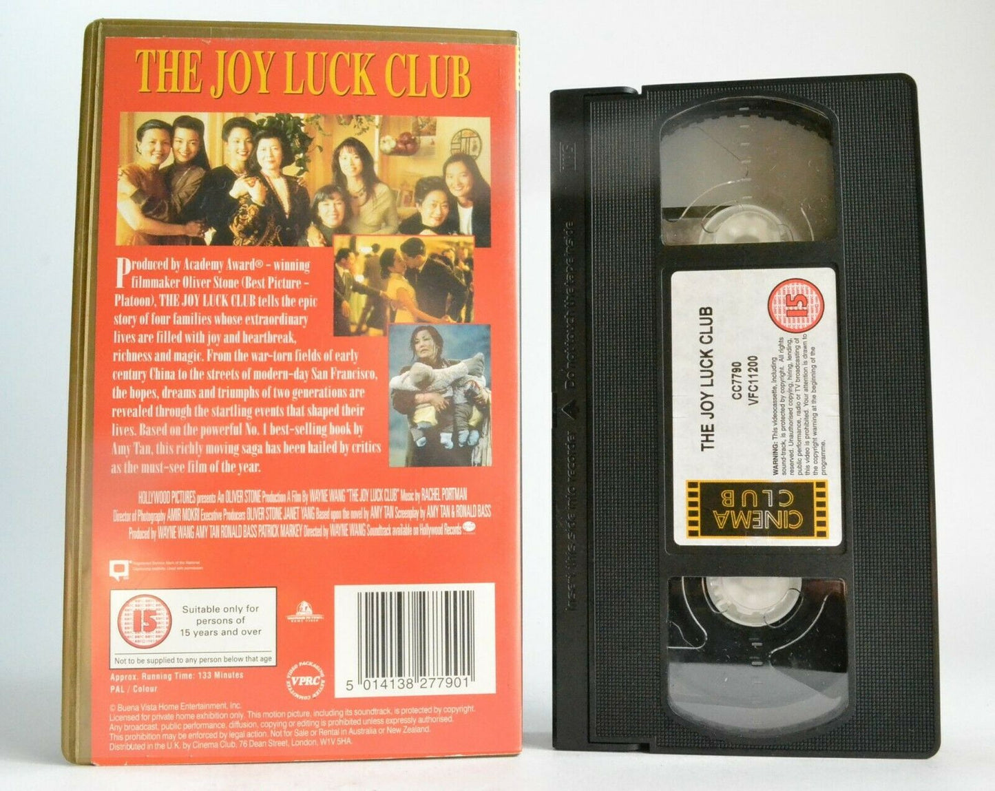 The Joy Luck Club (1993); [Amy Tan] - Life Story Drama -<Oliver Stone>- Pal VHS-