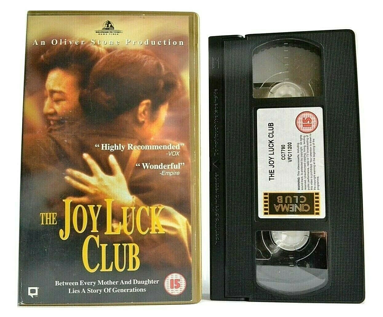 The Joy Luck Club (1993); [Amy Tan] - Life Story Drama -<Oliver Stone>- Pal VHS-