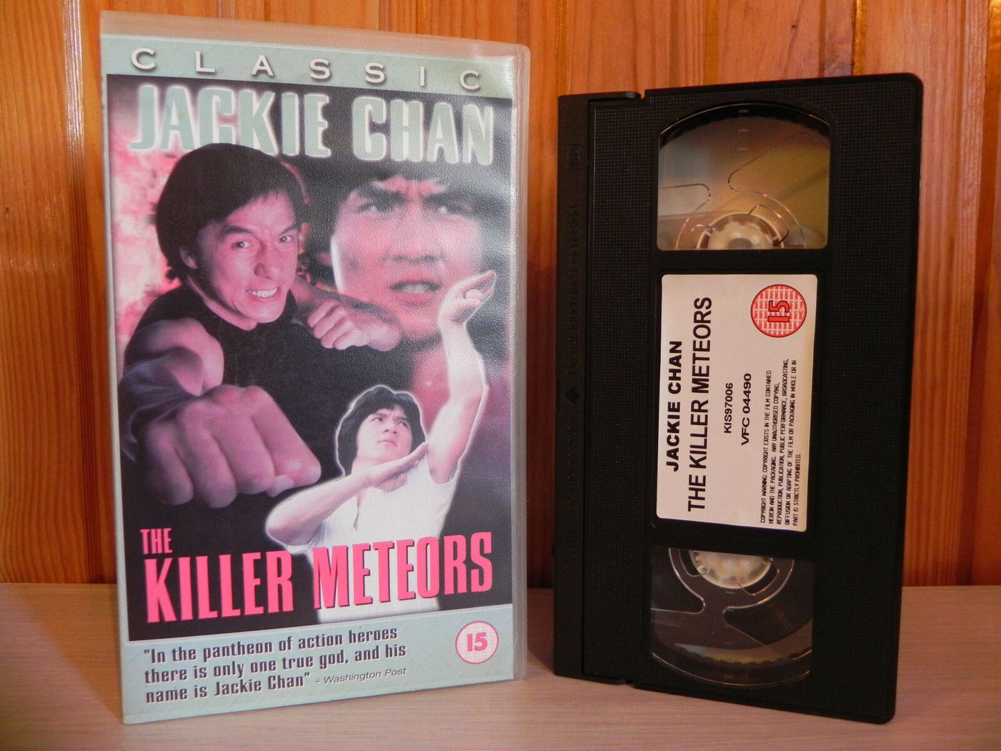 The Killer Meteors - Jackie Chan - Kung-Fu - Immortal - KIS970006 VHS - Video-