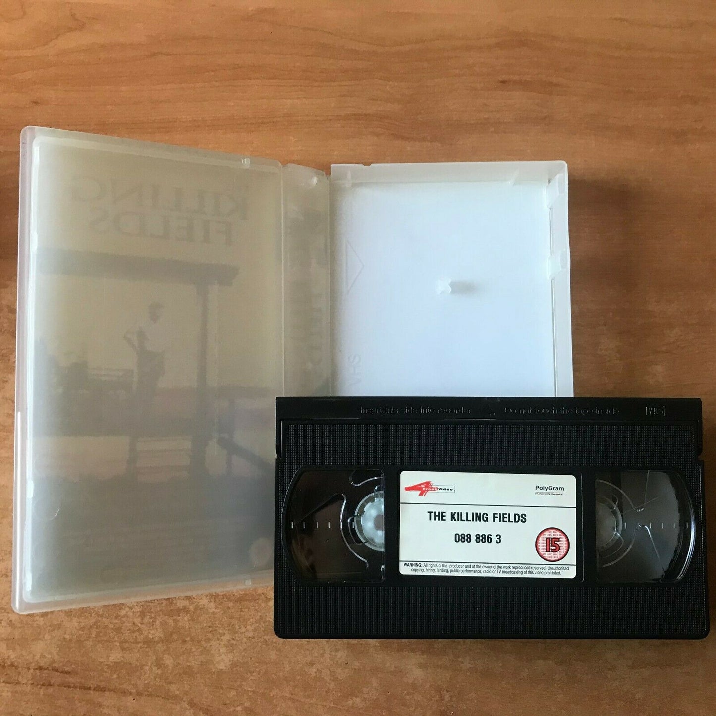 The Killing Fields (1984): Drama; [Three Oscar Winner] Sam Waterson - Pal VHS-