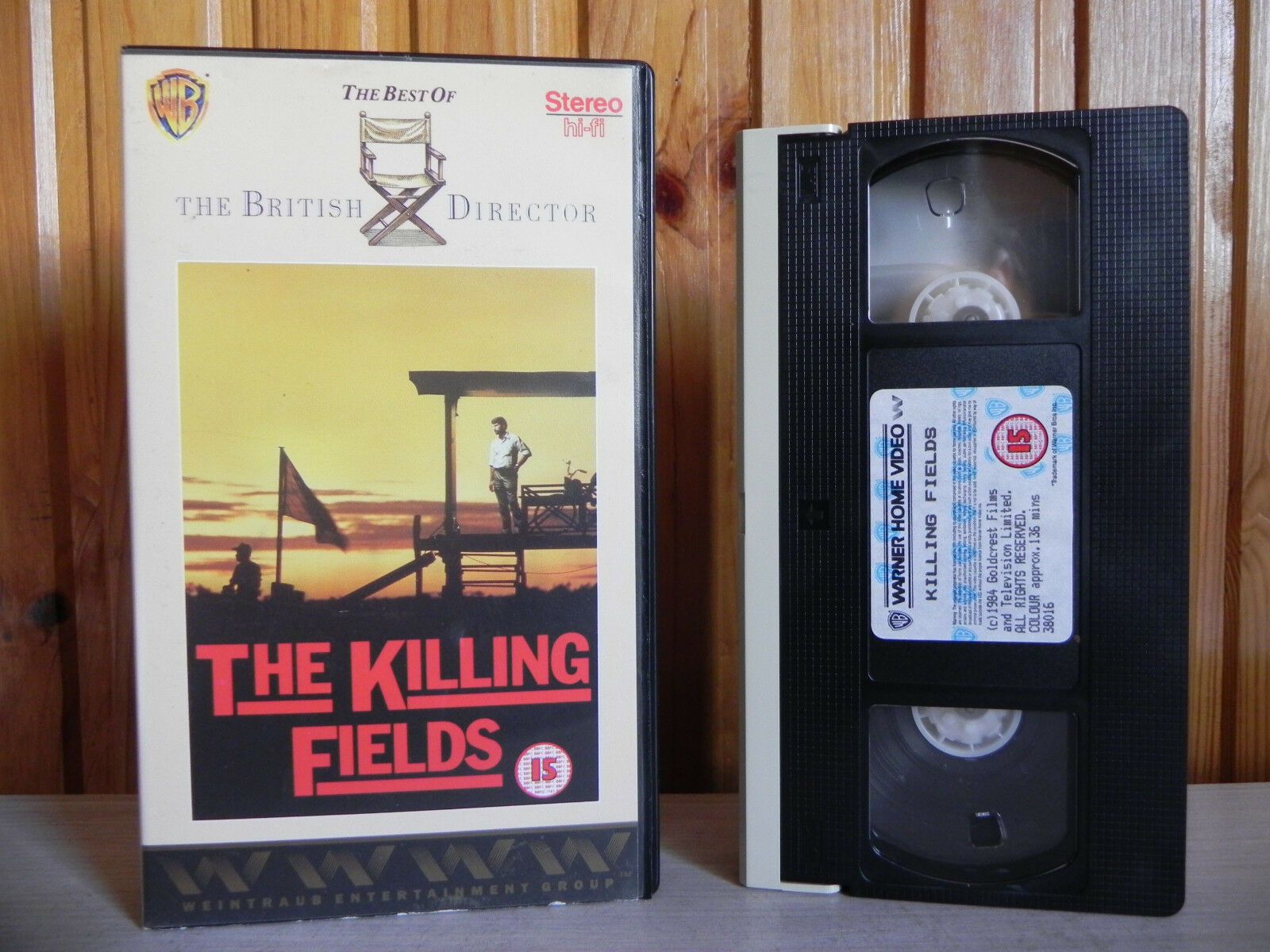 The Killing Fields - Warner Home Video - War - Drama - Sam Waterson - Pal VHS-