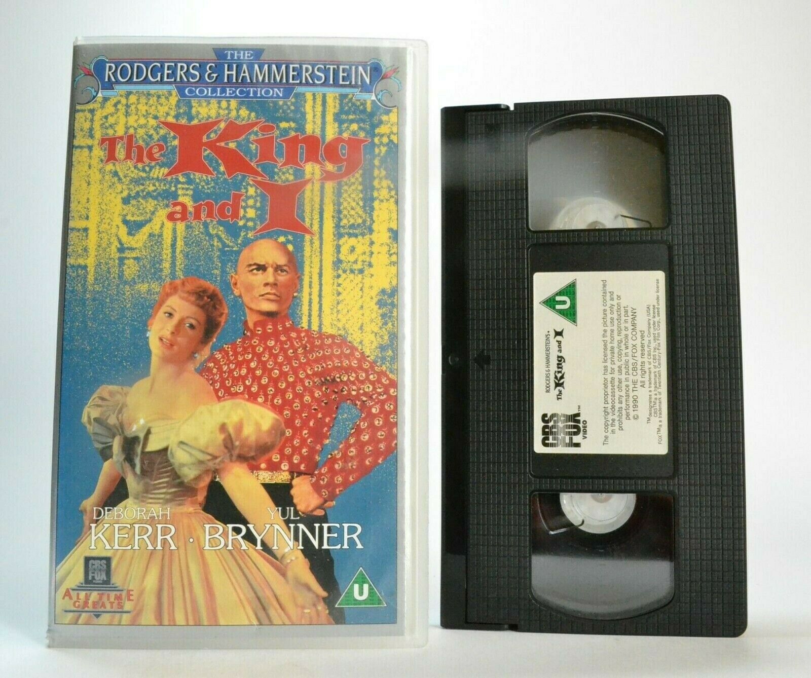 The King And I (1956); [Margaret Landon] - Musical - Deborah Kerr - Pal VHS-