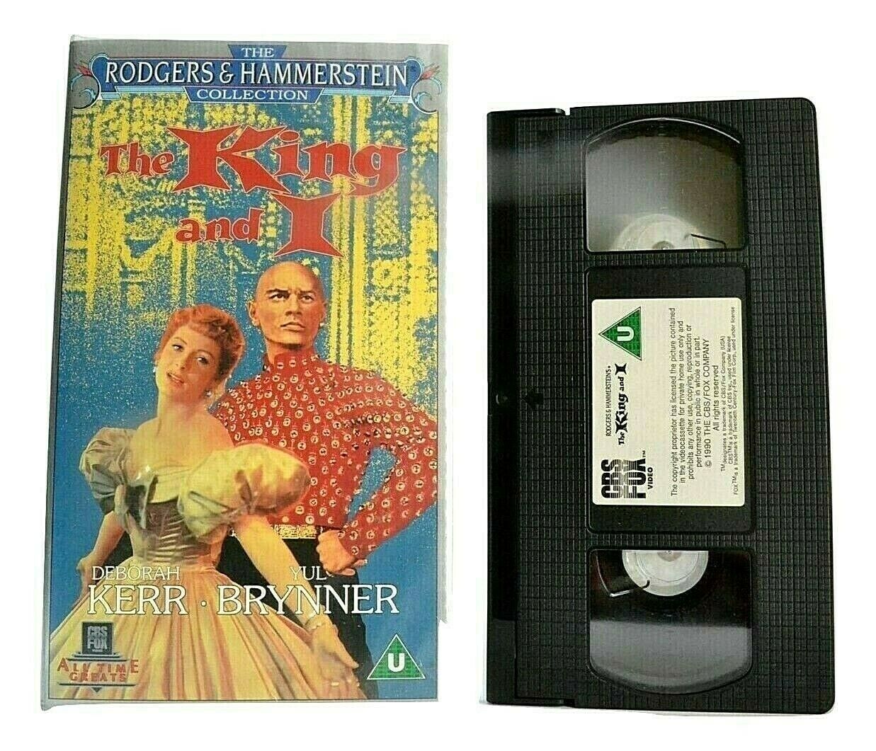 The King And I (1956); [Margaret Landon] - Musical - Deborah Kerr - Pal VHS-