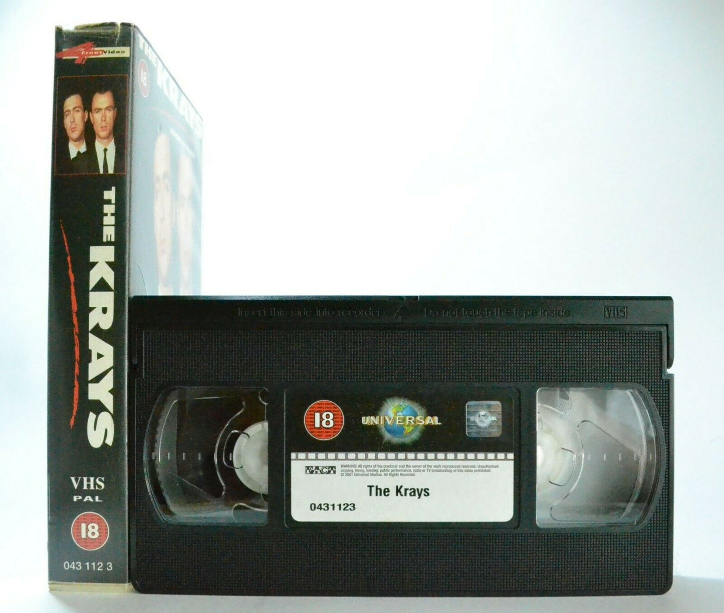 The Krays: Bonded By Blood - (1990) Biography Drama - B.Whitelaw/T.Bell - VHS-