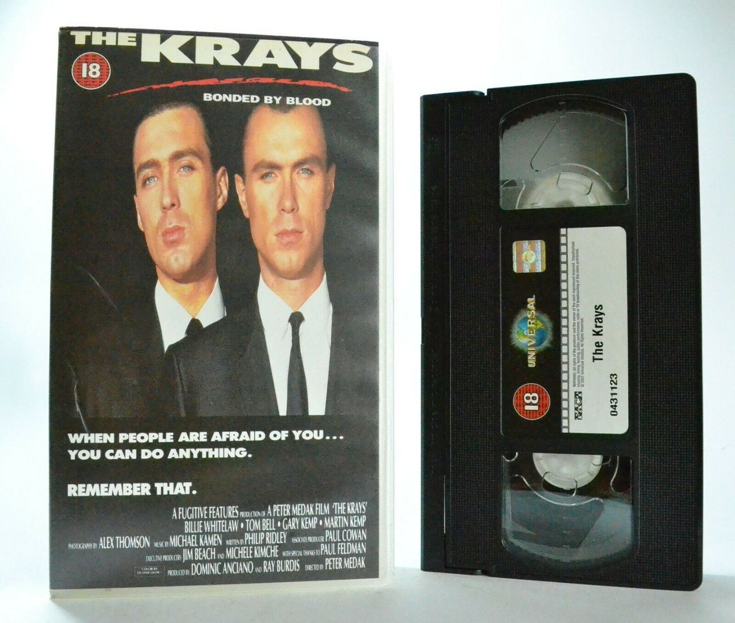 The Krays: Bonded By Blood - (1990) Biography Drama - B.Whitelaw/T.Bell - VHS-