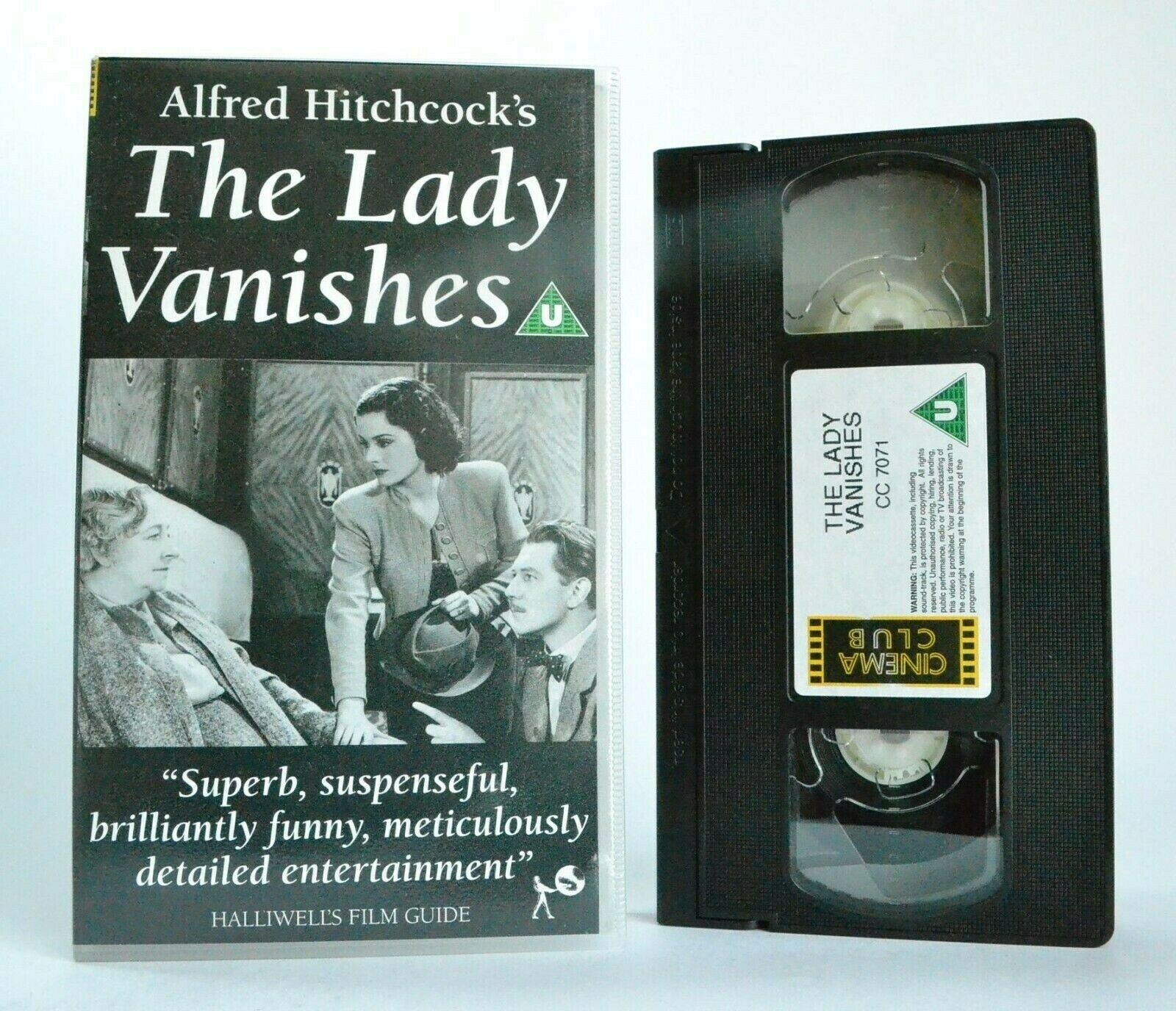 The Lady Vanishes: Alfred Hitchcock Film (1938) - British Mystery Thriller - VHS-