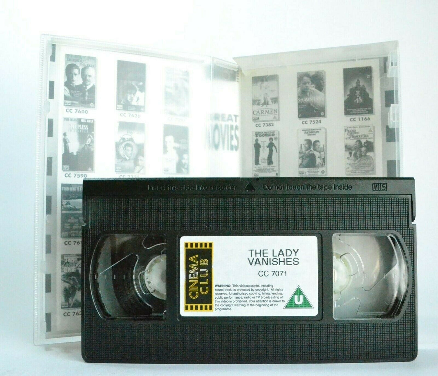 The Lady Vanishes: Alfred Hitchcock Film (1938) - British Mystery Thriller - VHS-