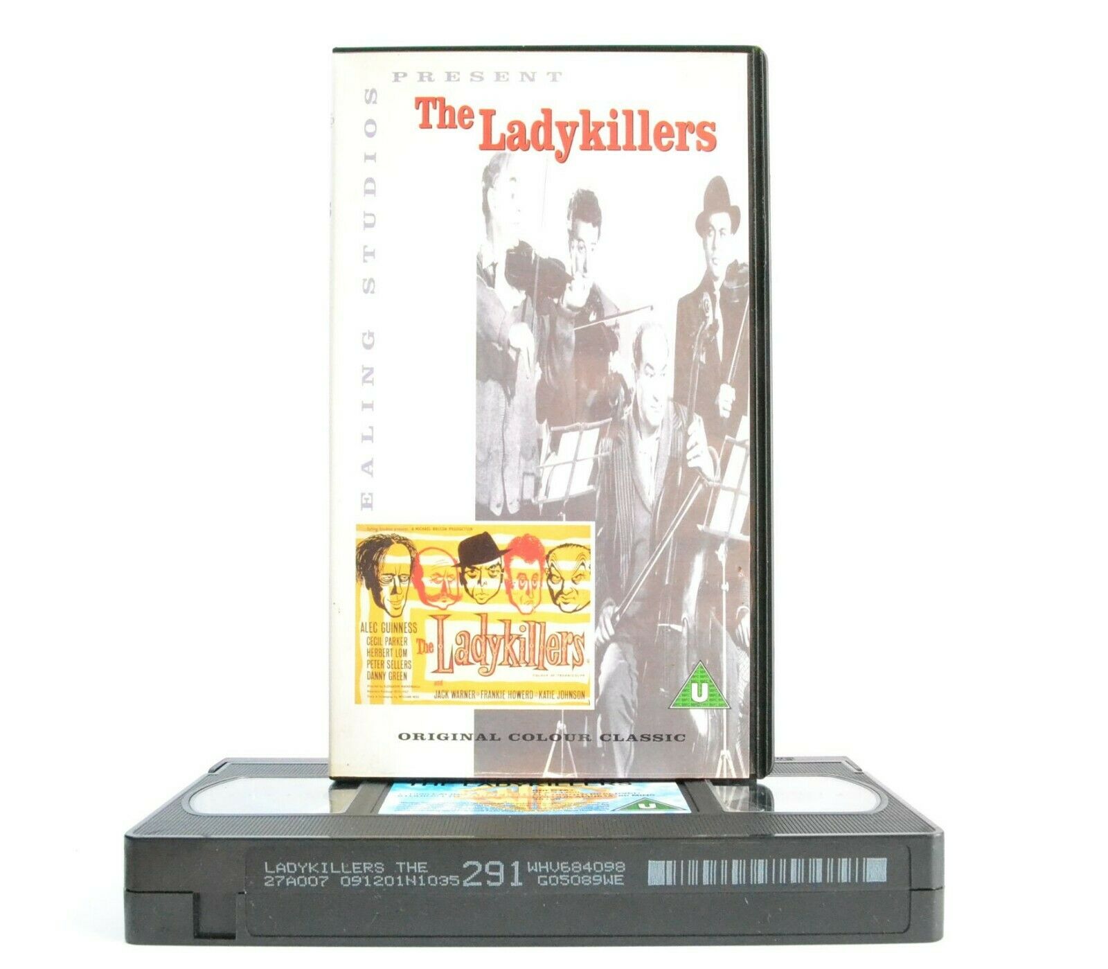 The Ladykillers: British Black Comedy (1955) - A.Guinness/P.Sellers - Pal VHS-