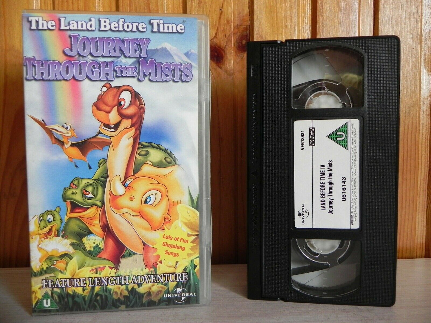 The Land Before Time - Journey Through The Mists - Universal - Adventure - VHS-