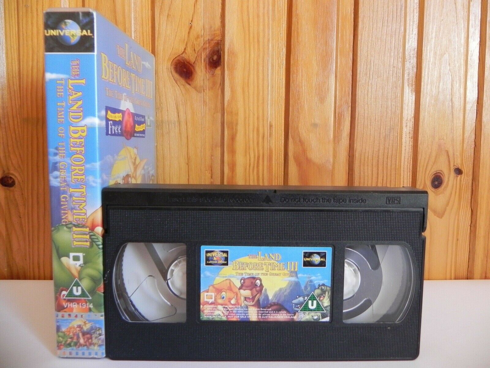 The Land Before Time: The Time Of The Great Giving - Magical Animation - Pal VHS-