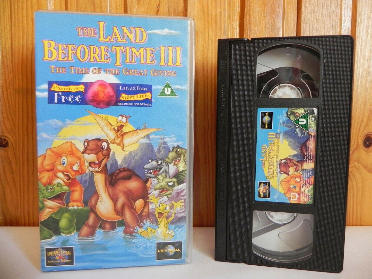 The Land Before Time: The Time Of The Great Giving - Magical Animation - Pal VHS-