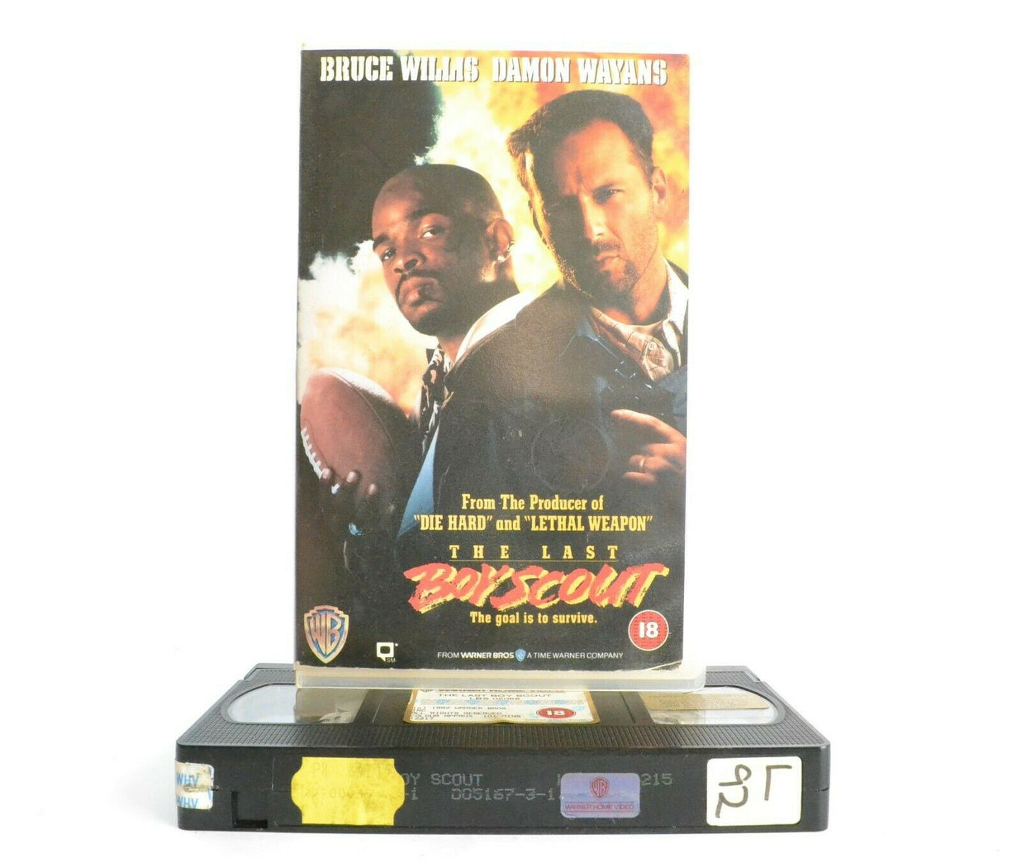 The Last Boy Scout: Bruce Willis - Film By T.Scott - Action - Large Box - VHS-