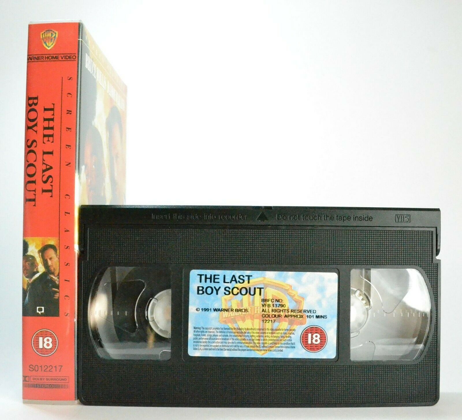 The Last Boy Scout: Film By T.Scott - Action Comedy - B.Willis/D.Wayans - VHS-